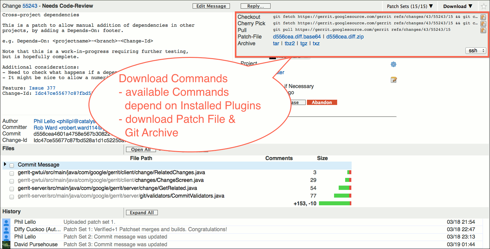 /opendev/gerrit/raw/commit/072794767b0a1811f08e3f035e90a8c20f0cf634/Documentation/images/user-review-ui-change-screen-download-commands-list.png