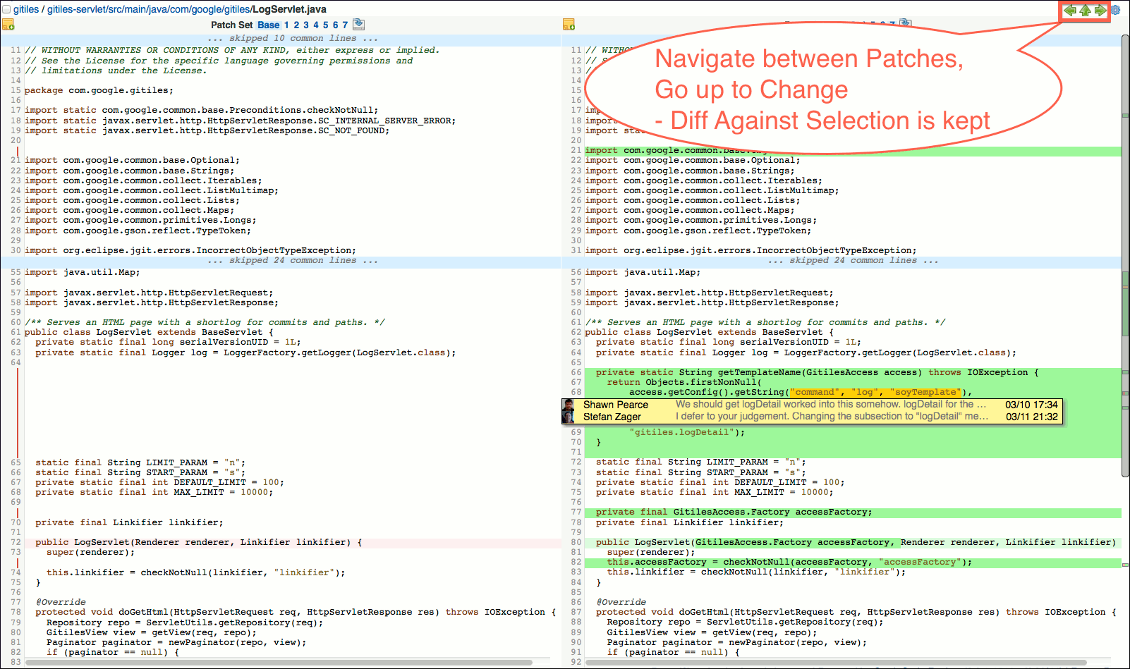 /opendev/gerrit/raw/commit/072794767b0a1811f08e3f035e90a8c20f0cf634/Documentation/images/user-review-ui-side-by-side-diff-screen-navigation.png