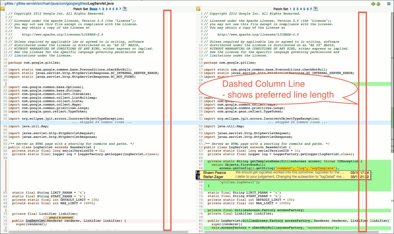 /opendev/gerrit/raw/commit/bd19d9a38072c51d3c5367b151370e8890403e01/Documentation/images/user-review-ui-side-by-side-diff-screen-column.png