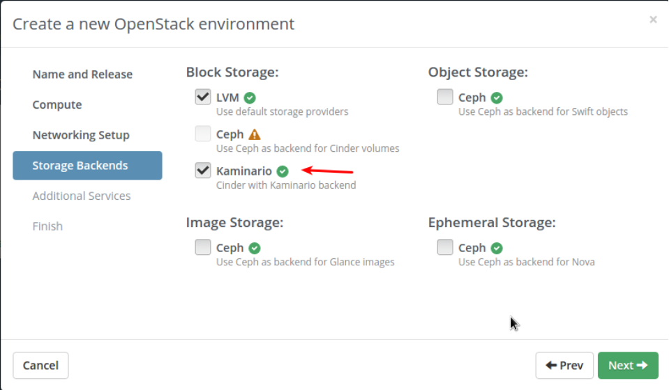 New Openstack Environment